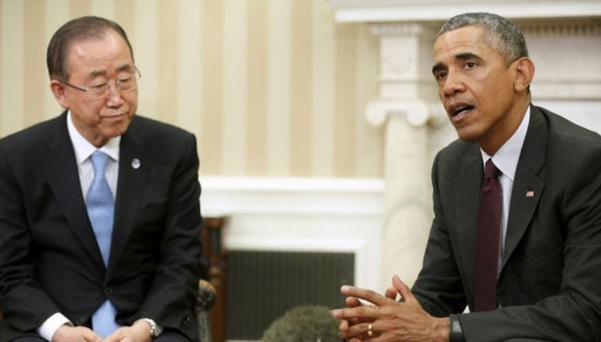Başkan Obama, BM Genel Sekreteri ile görüştü