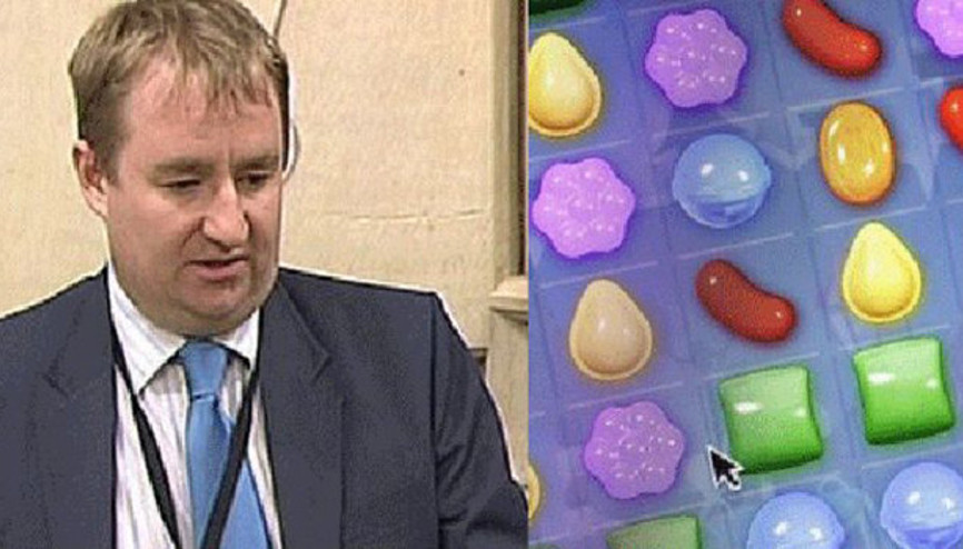 İngiltere Parlamentosunda Candy Crush keyfi