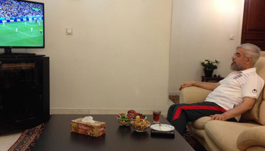 İran lideri Ruhaninin Dünya Kupası keyfi