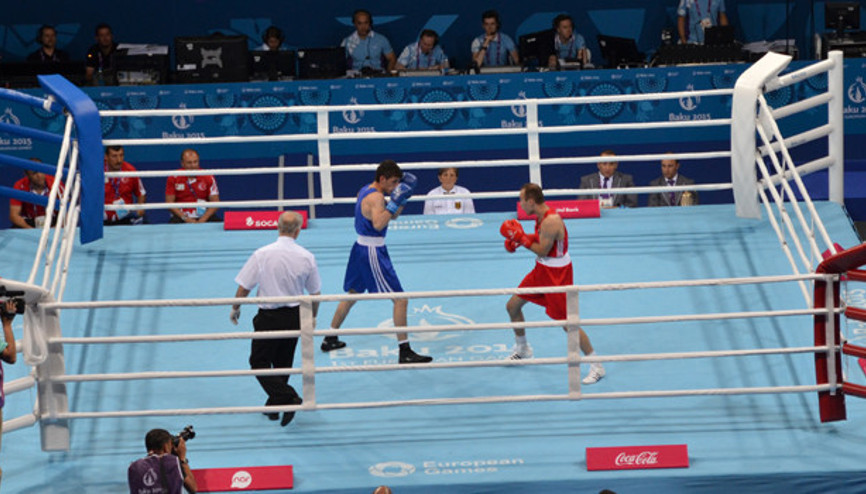 Milli boksör Bahram Muzaffer, 91 kiloda çeyrek finale yükseldi