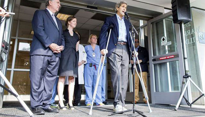 ABD Dışişleri Bakanı Kerry taburcu oldu