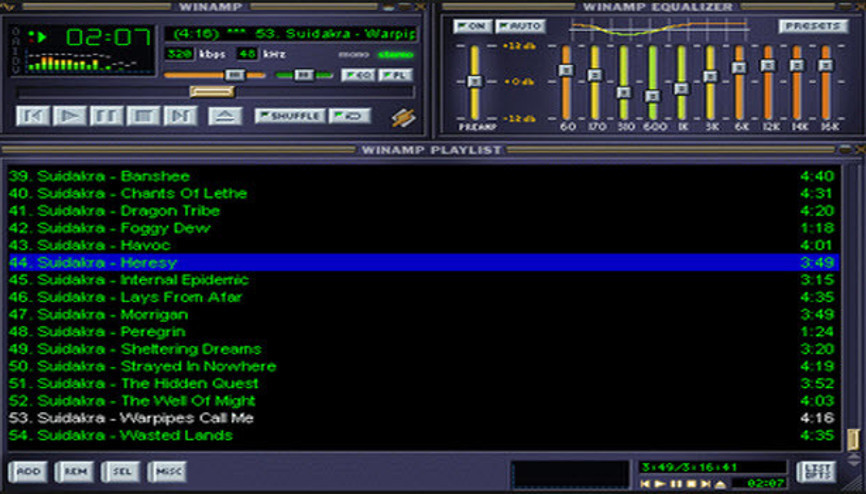 Winamp artık yok