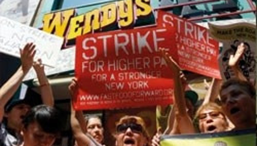 Amerika’da fast-food çalışanları iş bıraktı