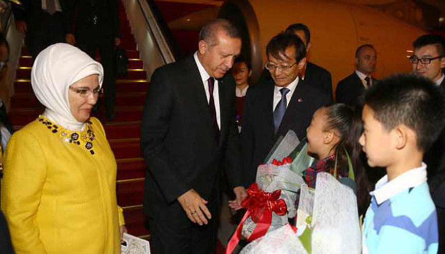 Cumhurbaşkanı Erdoğan, Çine telefon trafiğiyle ayak bastı