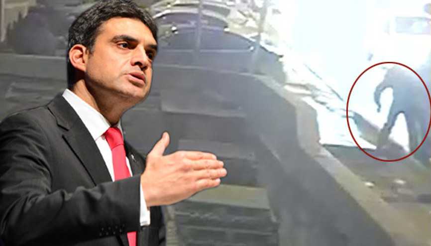 CHP’li Umut Oran’ın aracı böyle soyuldu