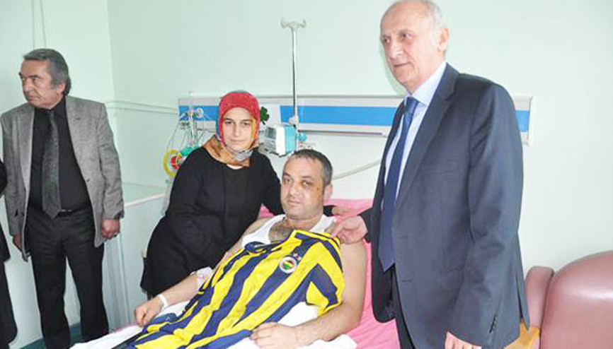 F.Bahçe yönetiminden Ufuk Kırana ziyaret
