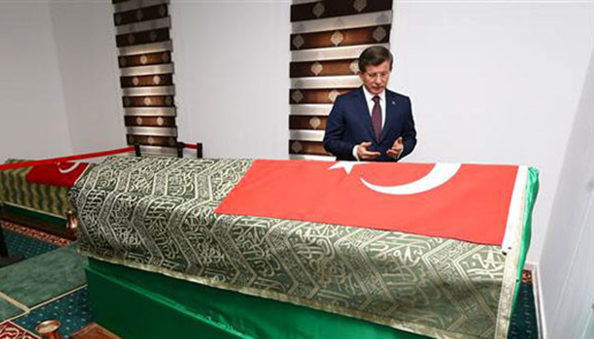 Suriyeden Başbakan Davutoğluna Süleyman Şah tepkisi