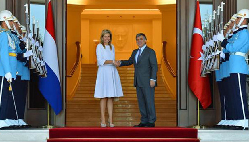 Herkesin konuştuğu Kraliçe Maxima Ankarada ortaya çıktı