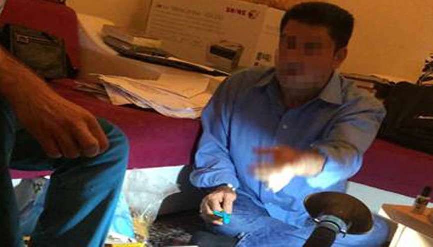 Iraklı sahte hocanın muska pazarlığı kamerada