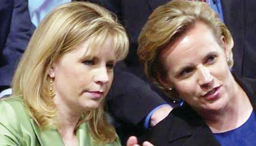 Dick Cheneynin kızlarının lezbiyenlik tartışması