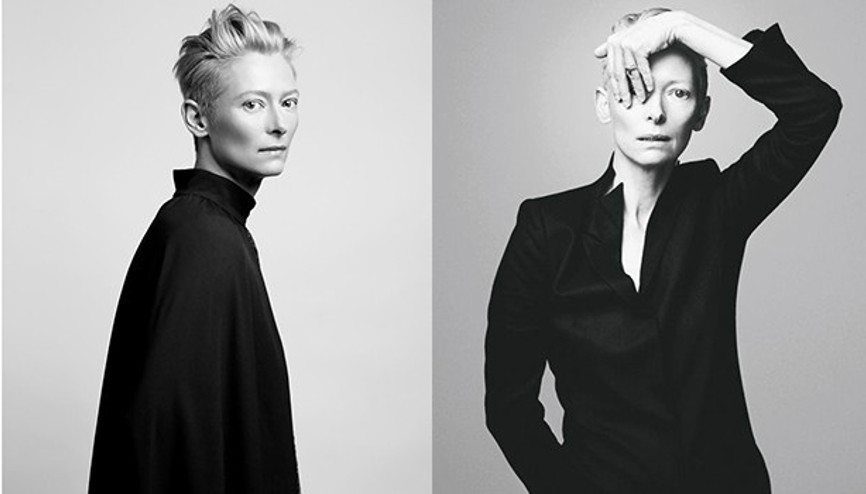 Tilda Swintonı kuytuda kıstırdık Tilda Swintonı kuytuda kıstırdık