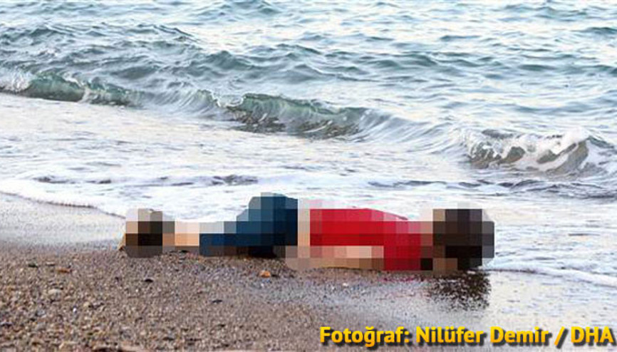 Bu fotoğraflar da Aylan gibi sembol oldu