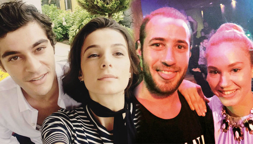 Tatlı Küçük Yalancılar dizisininde Büşra Develi ile Burak Deniz aşk yaşıyor