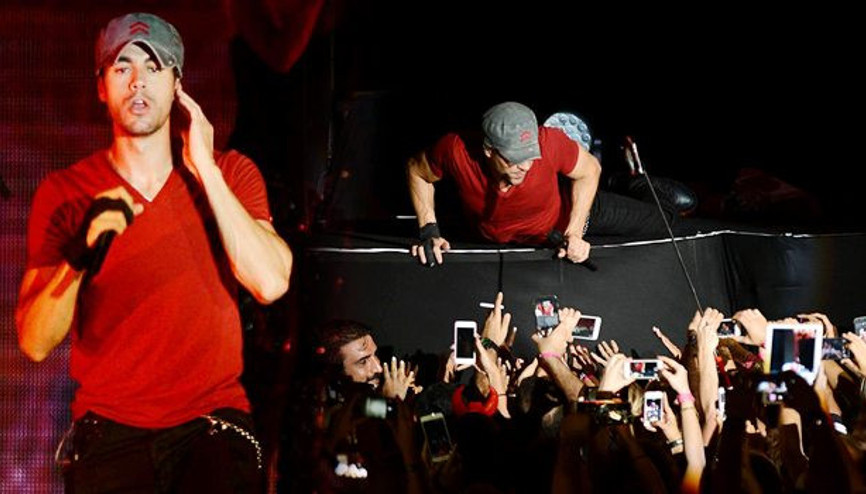 Enrique Iglesias onbinleri coşturdu