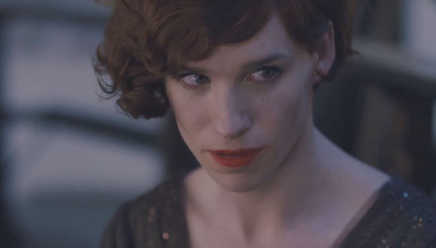 Oscar ödüllü Eddie Redmayne kadın kılığında