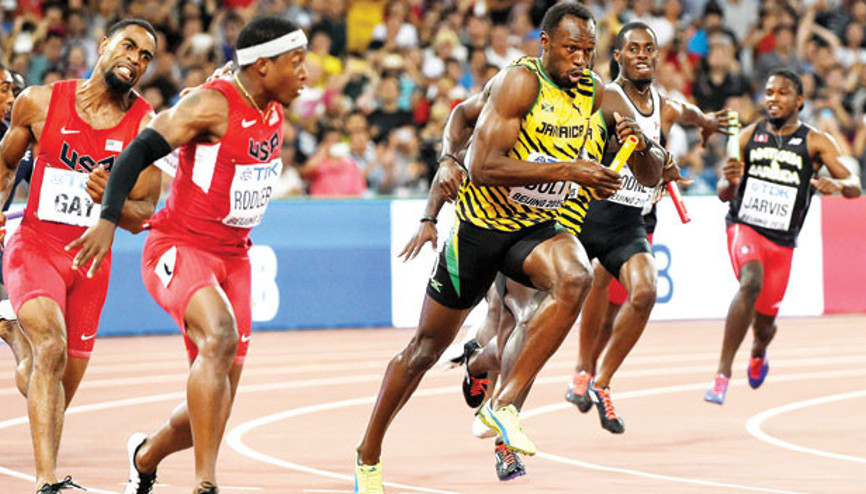 Bolt 3 Gatlin 0
