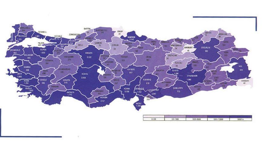 Türkiye’nin uyuşturucu haritası