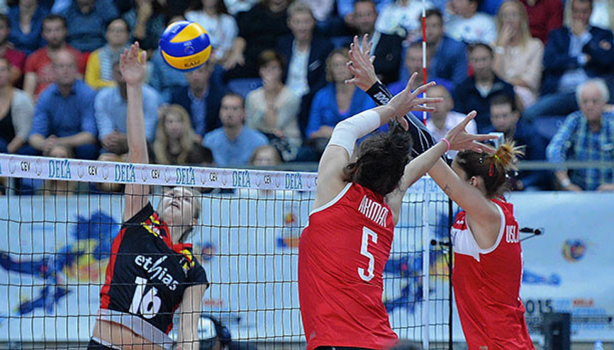Sultanlar çeyrek finalde (Belçika 0-3 Türkiye)