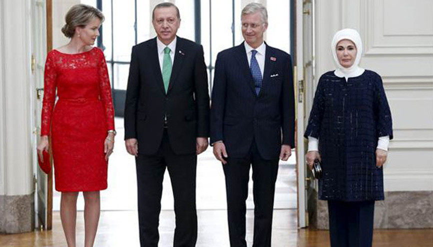 Erdoğan onuruna öğlen yemeği