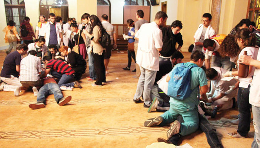 Gezi Davasında camiyi kirletmekten 10 ay hapis