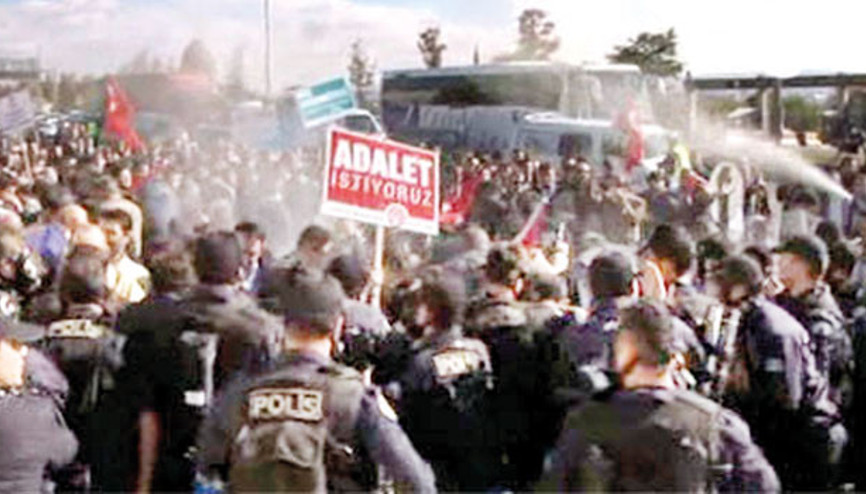 KOZA-İPEK’e biber gazlı giriş