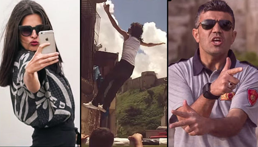 Gaziantep itfaiyesinden rap müzikli fenomen olan klip