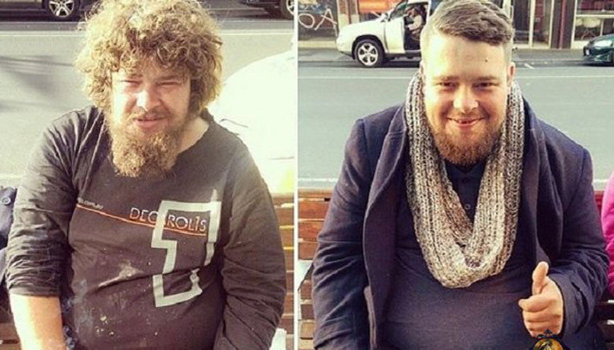 Evsiz insanlar için gönüllü berberlik yapıyor