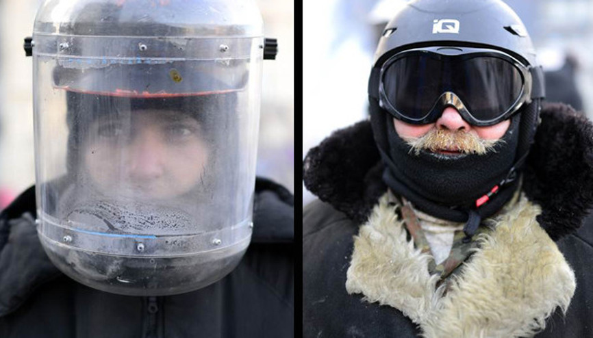 Ukraynadan eylem modası