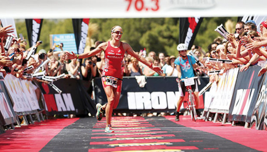 Ironman’im var yüzmeye, koşmaya