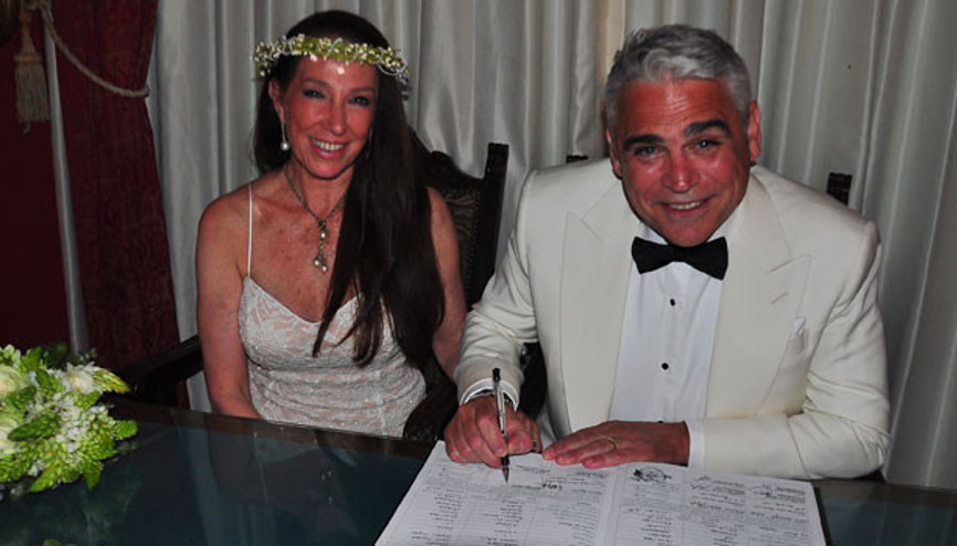 Tolga Savacı ve Nermin Bezmen evlendi