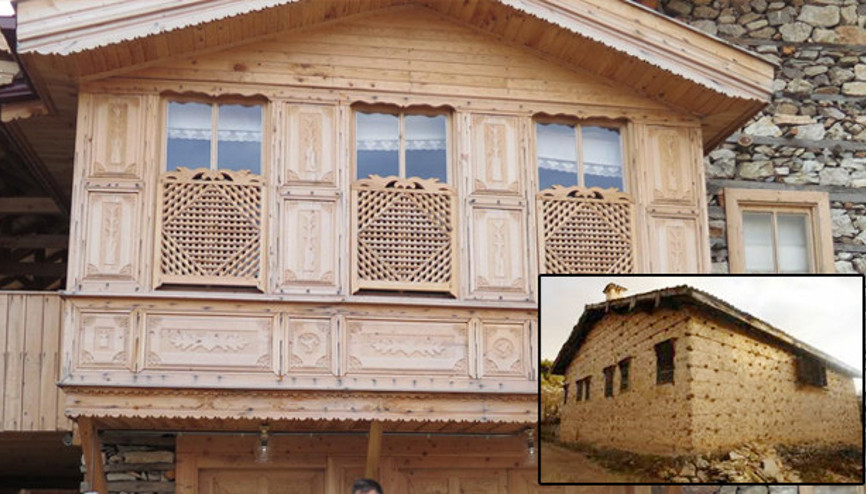Düğmeli evler turizme kazandırılıyor