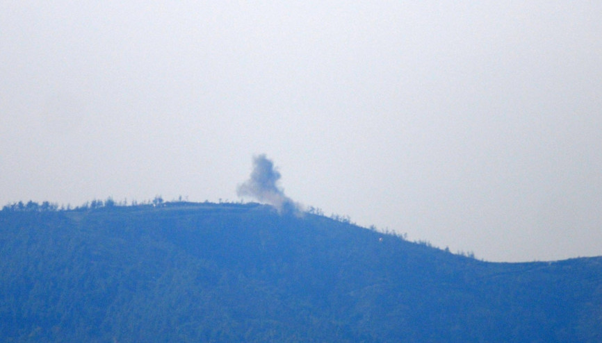 Türkmen bölgesine ağır bombardıman