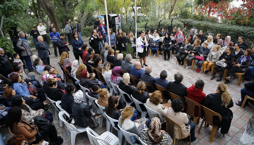 Kadın forumunda erkekler de konuştu