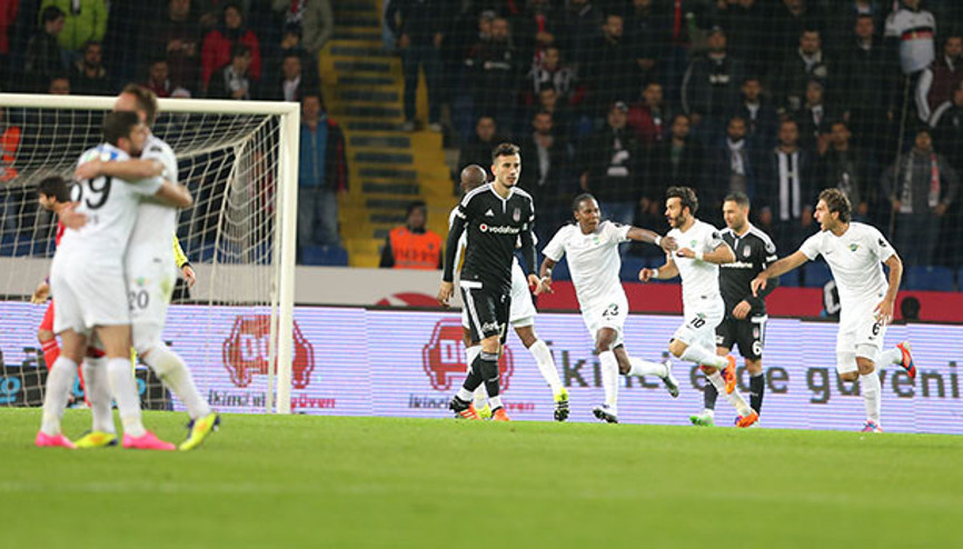 Beşiktaş 0-2 Akhisar Belediyespor