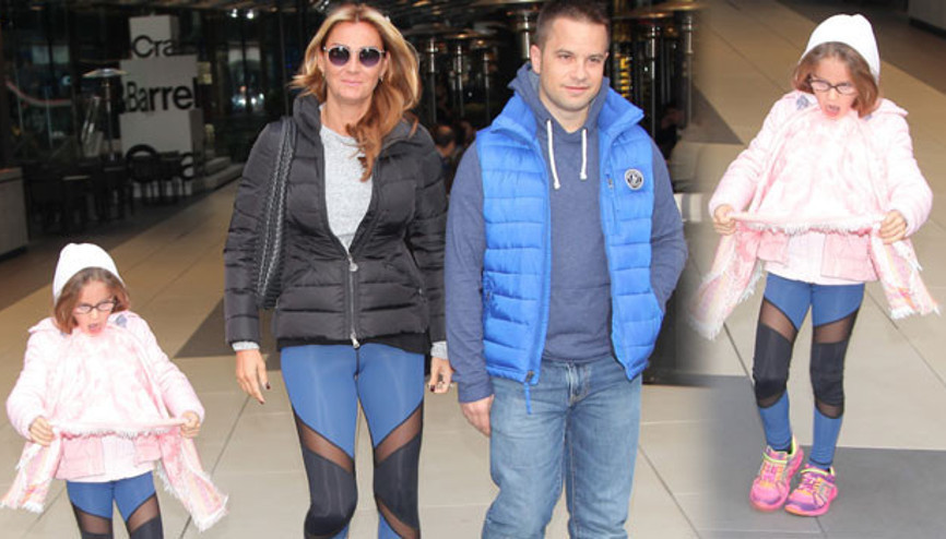 Pınar Altuğ kızı Su ile bir örnek