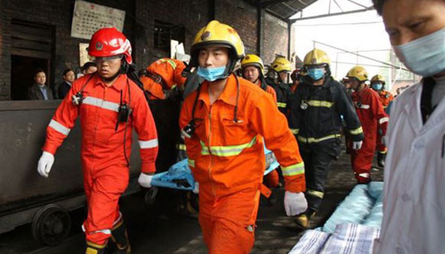 Çinde Grizu patlaması: 17 işçi mahsur