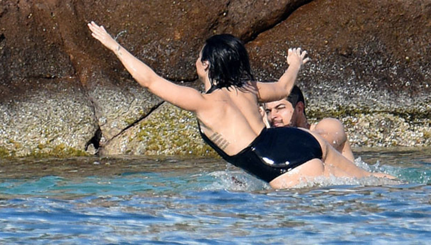 Demi Lovato ve Wilmer Valderrama tatilde