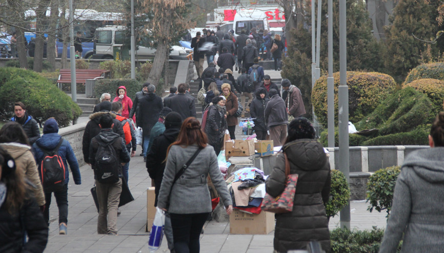 Yaya yoluna işporta kondu