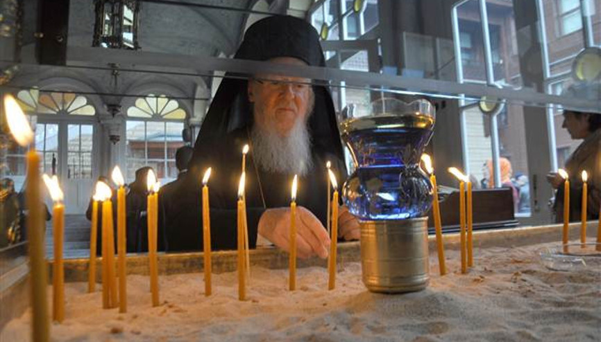 Fener Rum Patrikhanesinde Noel ayini