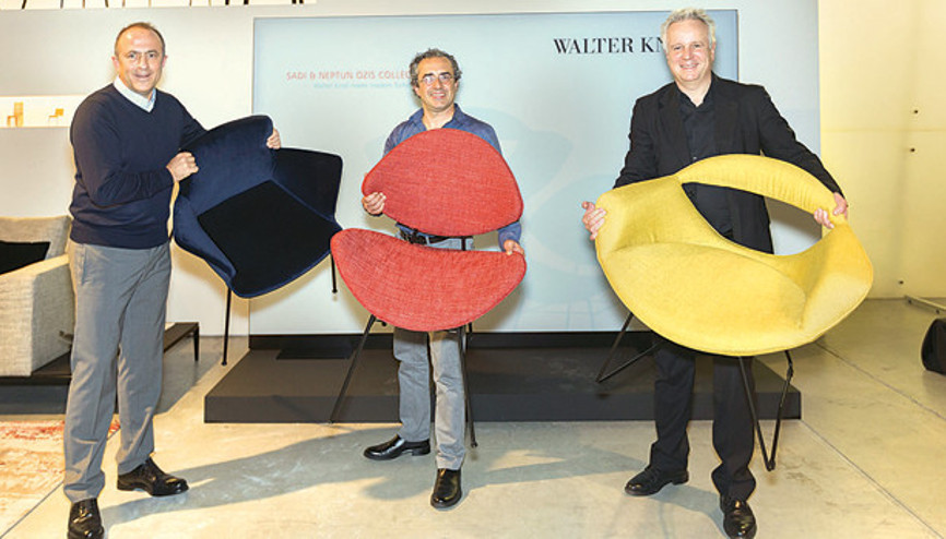 Öziş’in tasarımları mobilya devi Walter Knoll’un koleksiyonuna girdi