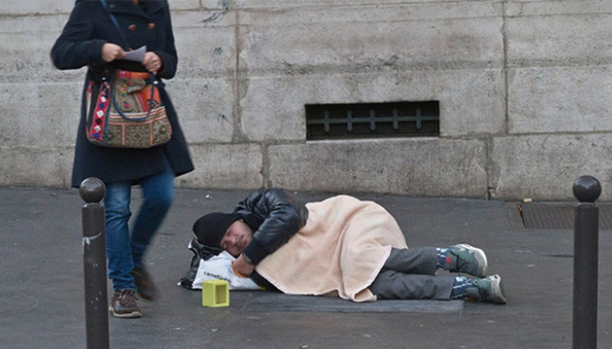 Almanyada evsizlerin sayısı artıyor