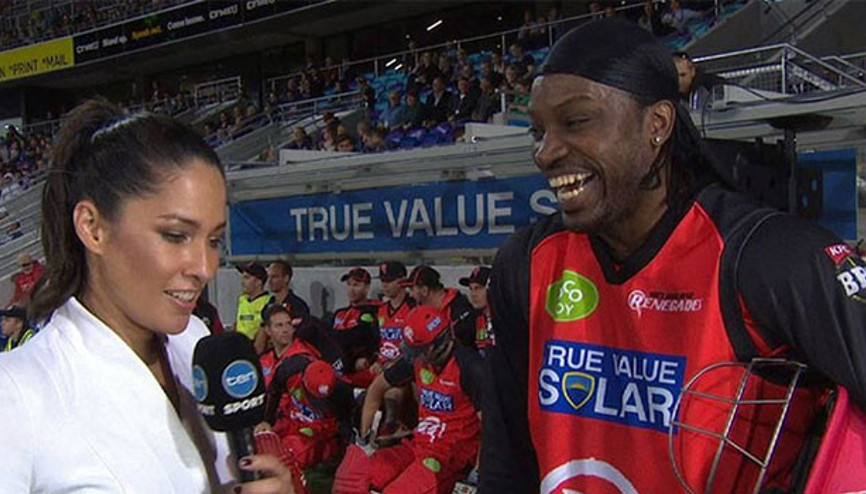 Kadın muhabire şok sözler