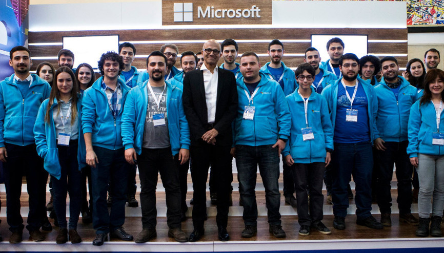 Microsoftun patronu Satya Nadella Türkiyeye geldi