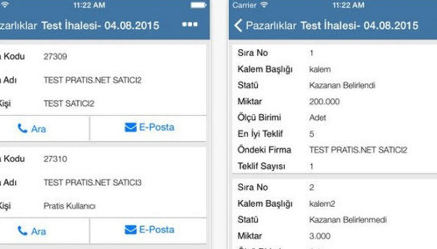 BİMSA Pratis Mobil Android ve App Storea geldi
