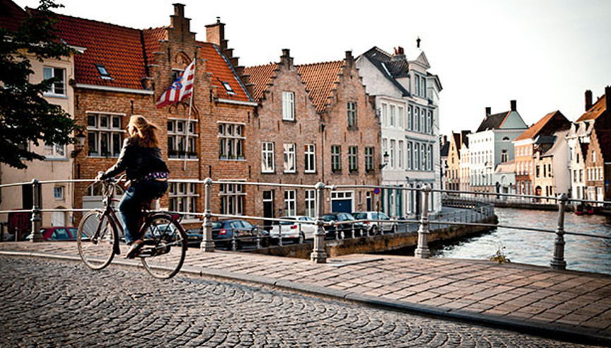 Bir ortaçağ güzeli: Brugge