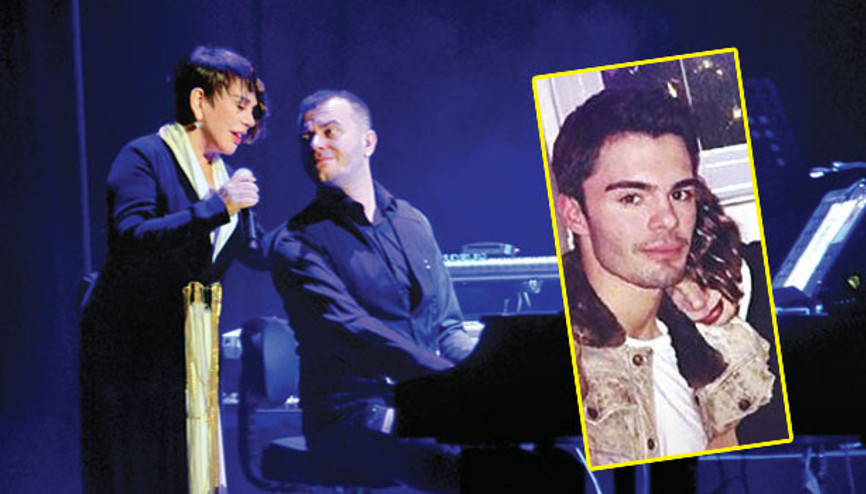 Sezen Aksu Uzay Heparı’nın oğlu Kanat Heparı’yı görünce gözyaşlarını tutamadı