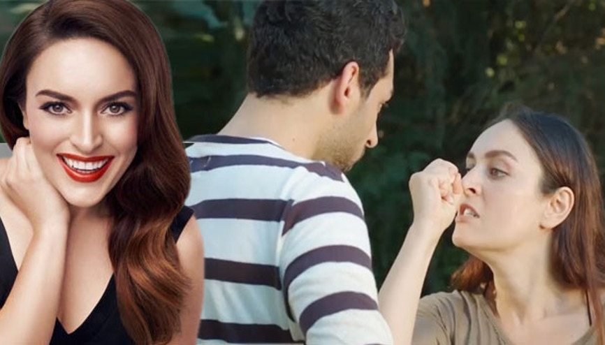 Ezgi Mola “GOP çocuğuz biz” repliği için klip çekti