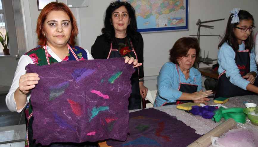 Unutulmaya yüz tutan zanaata tekrar hayat verdi