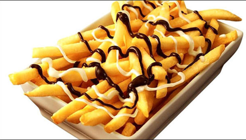 Japonyada menüye çikolata soslu patates kızartması eklediler