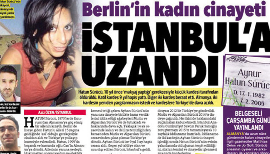 Katil kardeş, tanık oldu